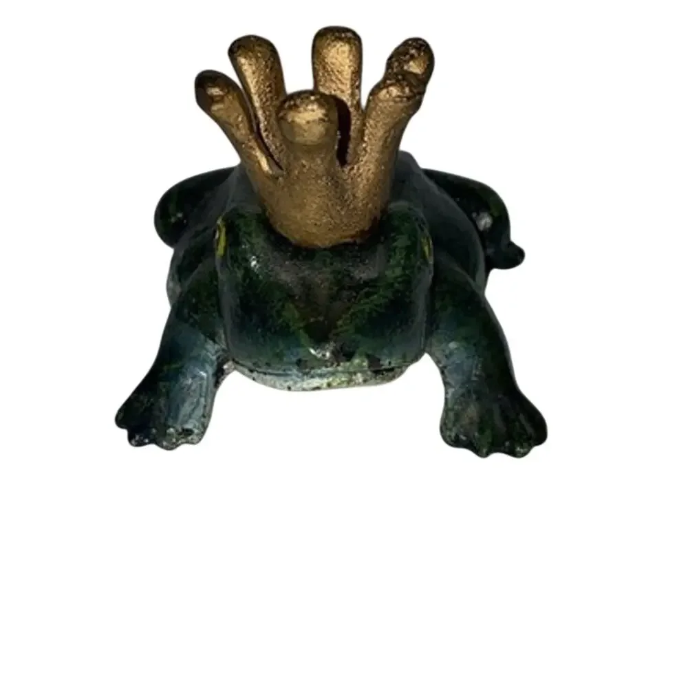FROG & Crown CAST IRON Bottle Opener Figurine